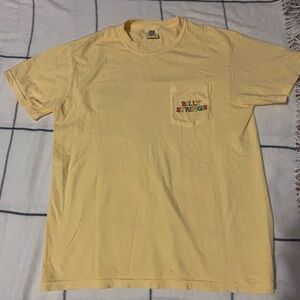Billy Strings Comfort Colors Yellow Short Sleeve Tee